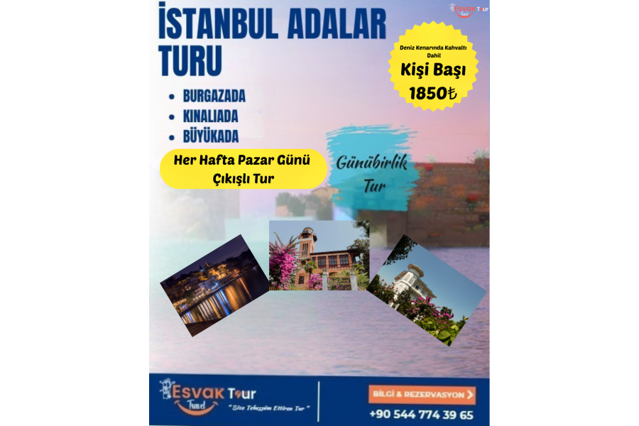 Günübirlik İstanbul Adalar Turu 